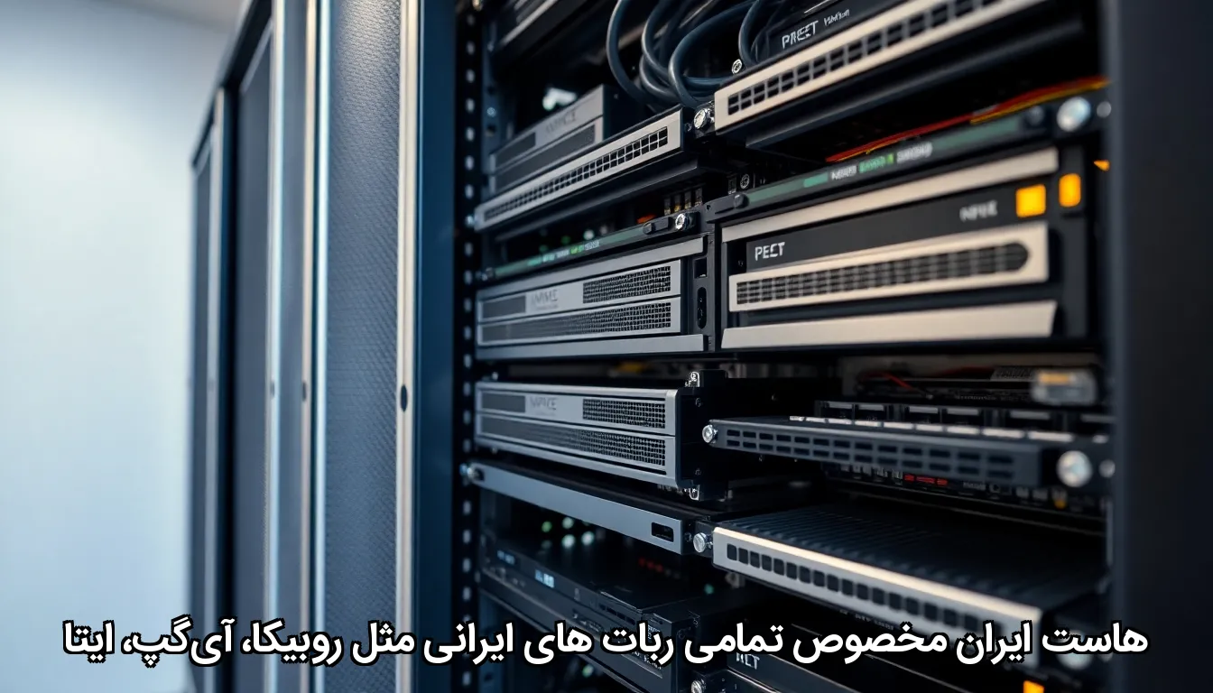 هاست ایران مخصوص تمامی ربات های ایرانی مثل روبیکا، آی‌گپ، ایتا